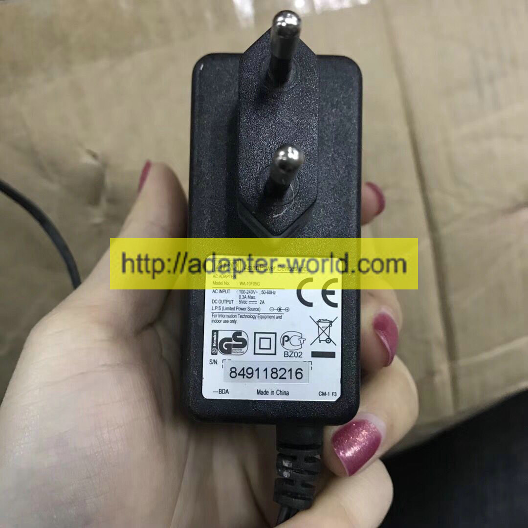 *100% Brand NEW* APD WA-10F05G 5VDC--2A 50-60Hz 0.3A Max 849118216 AC ADAPTER Power Adapter Free shipping!